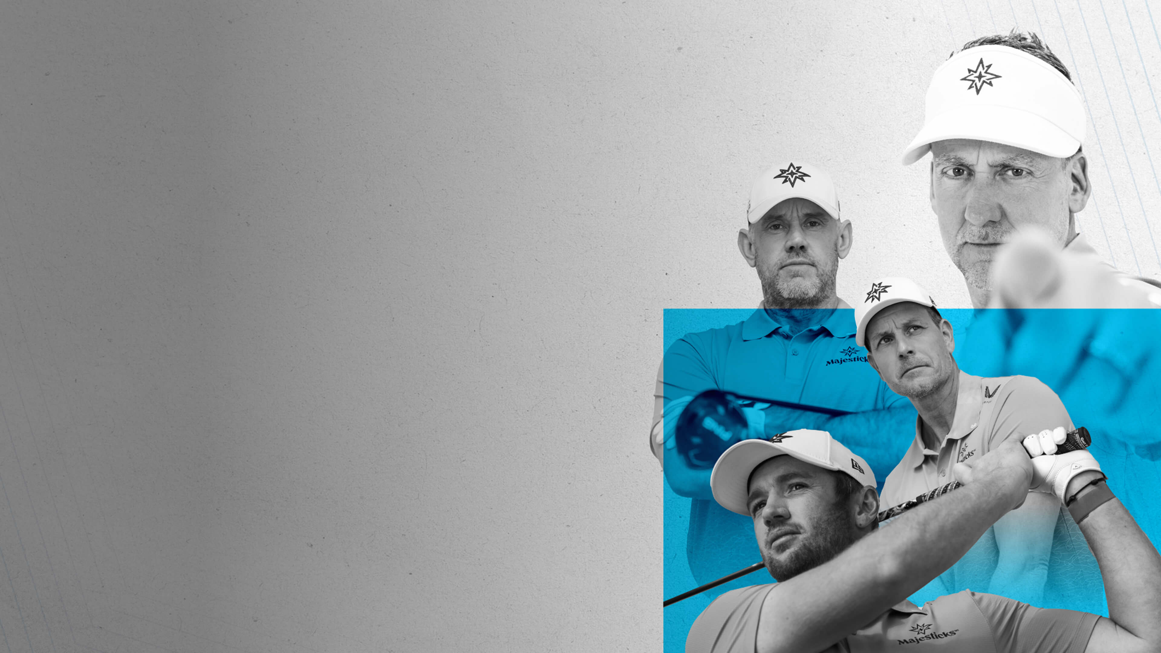 Lee Westwood, Ian Poulter, Henrik Stenson, Sam Horsfield, Majesticks collaboration with trackman tournanemnt