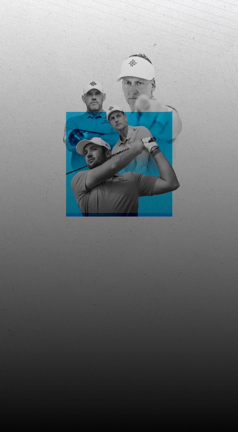 Lee Westwood, Ian Poulter, Henrik Stenson, Sam Horsfield, Majesticks collaboration with trackman tournament